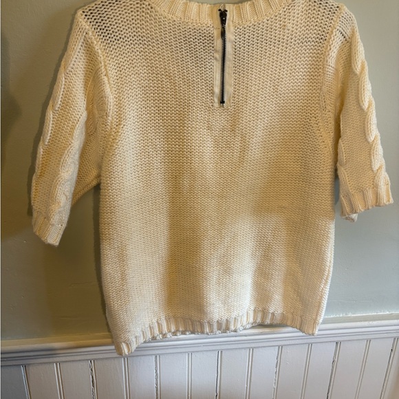 Apostrophe Cable Knit Sweater - Picture 4 of 8